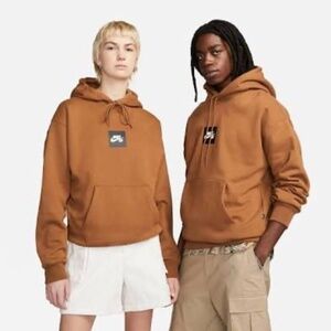 Nike SB Box Logo Hoodie - Ale Brown
